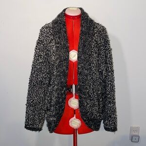 Fuzzy Avon Cardigan